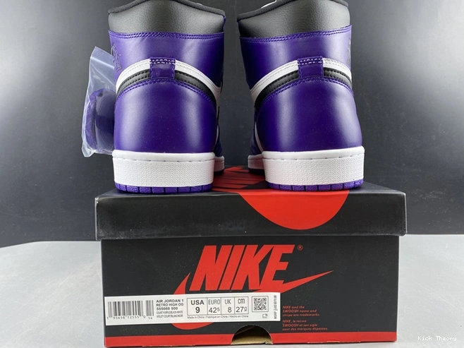 Kicktheory Purple 3740 Jordan1 555088- White Court Retro SunProtective 1014